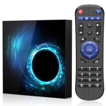 T95 H616 IPTV-Box, Android 10.0 TV-Box, 4 GB RAM, 32 GB ROM, Allwinner Quad-Core-Prozessor, unterstützt 2,4 GHz–5,0 GHz WLAN