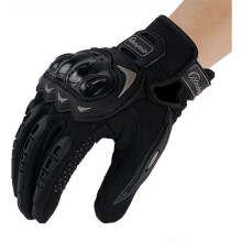 RUMOCOVO Motorradhandschuhe, Touchscreen-kompatibel, Vollfinger, atmungsaktiv, für Outdoor-Motorradfahren, Rennen und Reiten