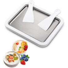 Instant-Eismaschine, gerollter Eisteller, Mini-Maschine für frittierten Joghurt, gerollte Fruchteismaschine