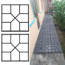 Pflasterform, Beton-Gehwegform, Trittsteinform, 40 x 40 cm – FUT