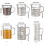 High Boron Glass Measuring Cup With Accurate Scale Home-3 4