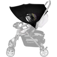 Berdso Universeller Kinderwagen-Sonnenschutz, UPF50+ UV-Schutz, Kinderwagen-Sonnenschutz – 66 x 80 cm