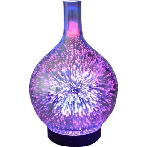 3D-Diffusor für ätherische Öle, Ultraschall-Luftbefeuchter, elektrischer Aromatherapie-Diffusor