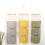 Linen Wall Hanging Storage Bag with 3 Pockets 1