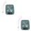 USB Mug Warmer Set of 2 – Green Ceramic Coaster 1