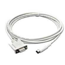 PLC Communication Cable for Mitsubishi FX Series, Quick HMI‑PLC Connection, Stable Data Transmission