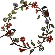 Metal Bird Wall Hanging Decoration