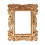 Cadre photo décoratif rétro doré (1 pièce) 1