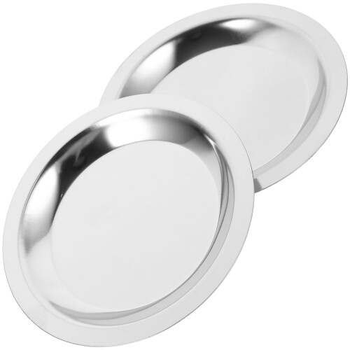 Stainless Steel Wine Coaster Round 2 Pcs