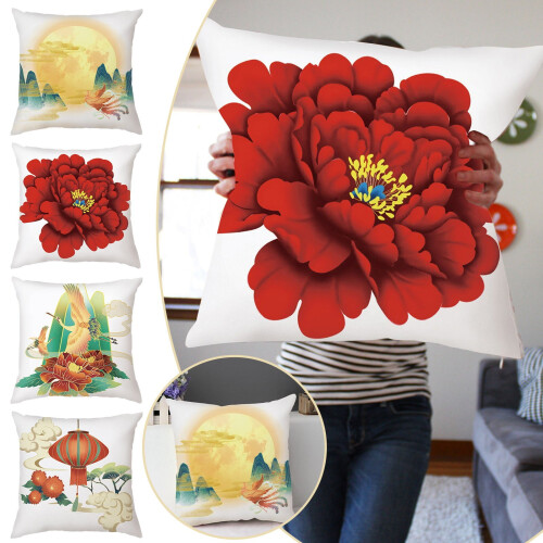 Peach Skin Pillowcase 45x45cm Digital Print 1