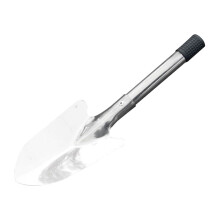 Truelle Ă main en acier inoxydable pour le jardinage et le ramassage de la terre