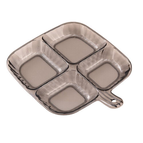 Portionstallrik för barn och vuxna, lättviktig PVC