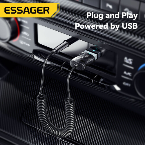 Essager EB01-3 3.5mm Jack σε δέκτη Bluetooth Audio AUX Bluetooth Adapter 2