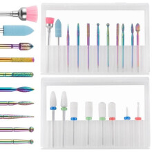 SPECOOL 18-teiliges Keramik-Nagelbohrer-Set für professionelle Maniküre