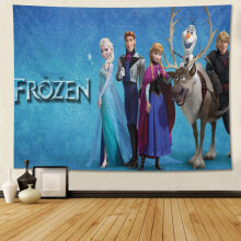 Frozen Anime Wall Tapestry for Bedroom Decoration