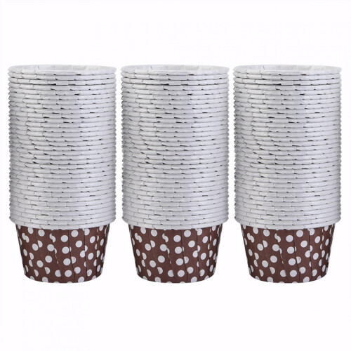 Round Paper Cupcake Liners 100 pcs