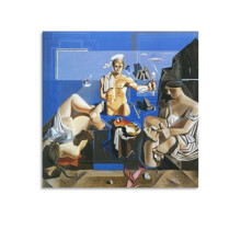 Salvador Dali Neo-Cubist Canvas Art Print
