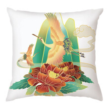 Peach Skin Pillowcase 45x45cm Digital Print