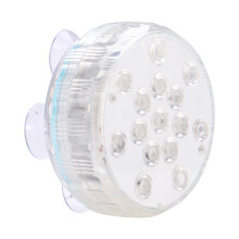 Lampă submersibilă RGB pentru iaz cu telecomandă, 15 LED-uri, IP68