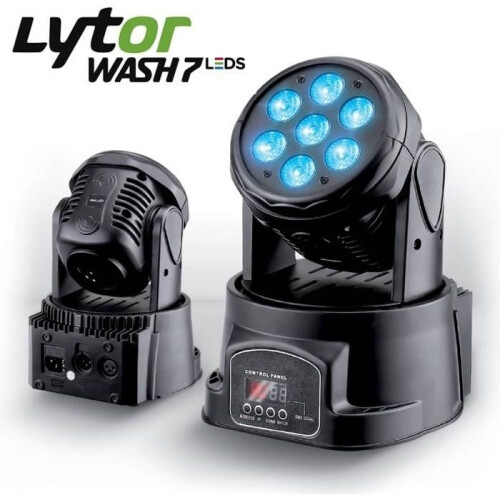 LYTOR WASH-7 Lyre - 7 LEDS - Weiß