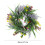 Wildflower Wreath Artificial Spring Garland 45cm 5