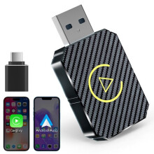 Kabelloser CarPlay-USB-Adapter, iOS-Auto-Adapter, einfaches Plug & Play, für CarPlay Wireless-Adapter