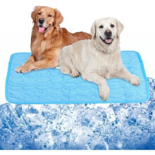 Kühlmatte – ungiftig – 100 x 70 cm – für Hunde und Katzen – große Sommer-Kühlmatte