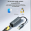 Μετατροπέας USB σε οπτικό ήχο Προσαρμογέας USB σε SPDIF Προσαρμογέας ήχου 24bit/96KHZ για σ 2