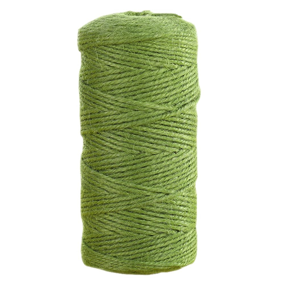 Jeogyong Jute Twine String 2Mm X 100M Natural Coloured Jute String 3-Ply Garden Twine Kitchen Cord Thick Jute Rope For Decoration Floristry, Diy Arts 5051225546489
