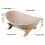 Fruit Platter Nordic Solid Wood Snack Plate Beige 2