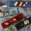 Black Ceramic Sushi Serving Tray 33.2cm 4