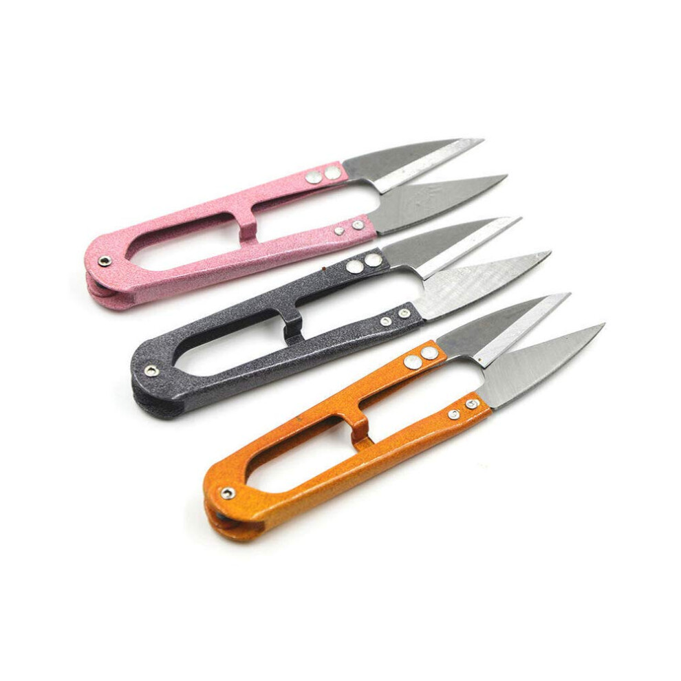 Deeinn 4.1Inch Bonsai Pruning Scissors Pruner Shears For Bud And Leaves Trimmer Yarn Thread Cutter Mini Small Snips Trimming Diy Supplies