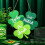 Träskylt med klöver för St Patrick's Day 2