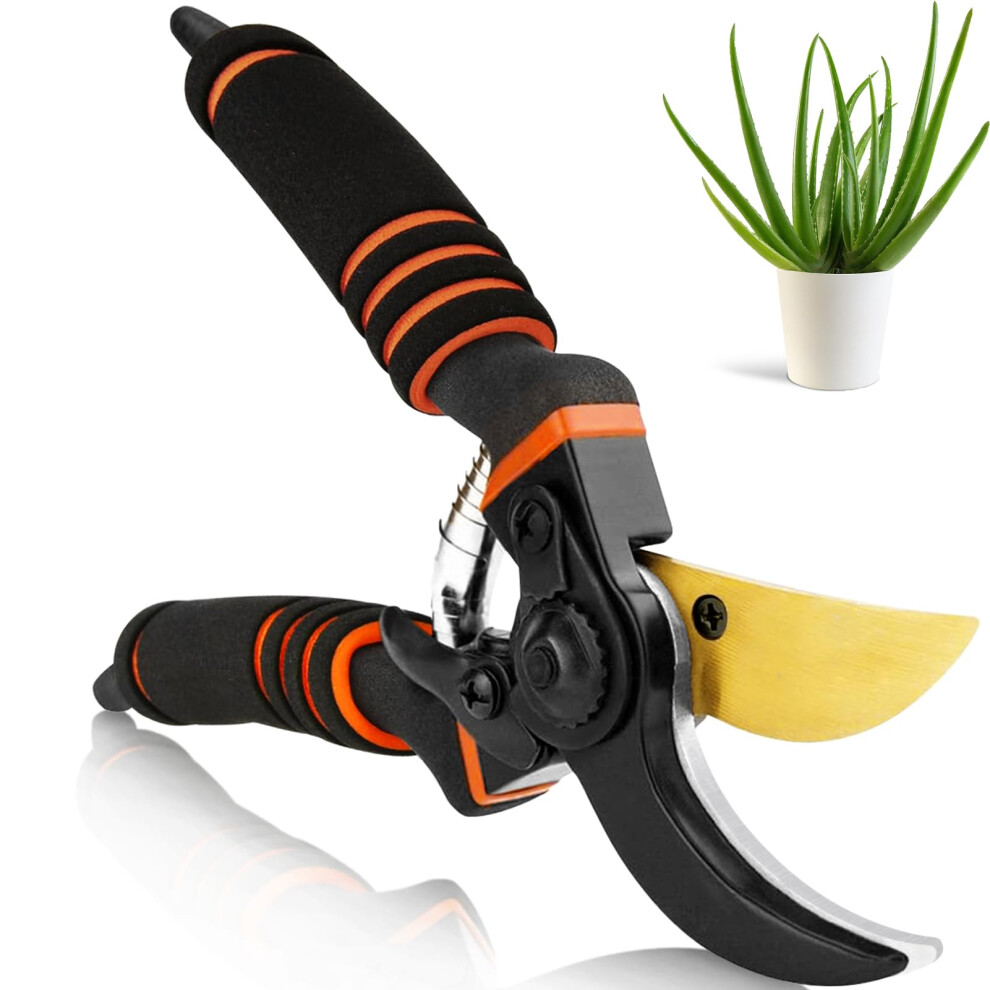 Garden Secateurs, Gardening Pruning Shears, Garden Scissors, Bypass Secateurs, Garden Pruners For Branches, Hedges And Flowers 5051225554644