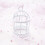 Modern decorative mini bird cage for desktop, wedding, and 5