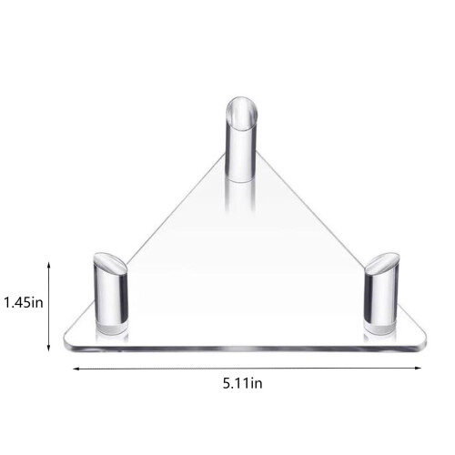 Akryl basketställ (2-pack) 2
