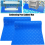 Non-Slip PVC Pool Ladder Mat Blue 4