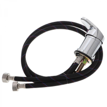 Salon Hair Washing Bowl Faucet with Hot Cold Mixing Valve