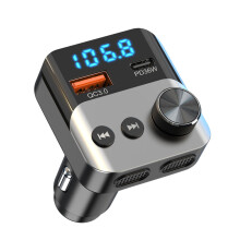54W FM Transmitter Audio Receiver BT Handsfree PD36W Car Charger Fast Charger Car Mp3 Player