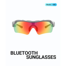 K08 Waterproof Wireless Headset BT5.3 Audio Sports Cycling Smart Bluetooth Glasses Sunglasses for Running Support Customization