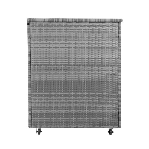 Rotan Kussen Opbergbox 996 L - Grijs 1