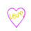 Guitar Love Deer Neon Night Light USB Powered 2