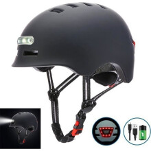Rithok Fahrradhelm – SURENHAP – USB-Aufladung – helles Licht – Rückwarnlicht