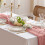 Boho Gauze Table Runner Sheer Rustic 90x300cm 5