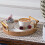 Handwoven Rattan Serving Basket with Handles 5
