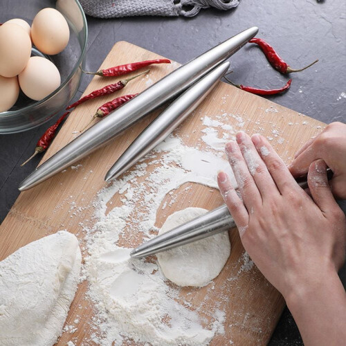 Stainless Steel Fish Maw Rolling Pin 1