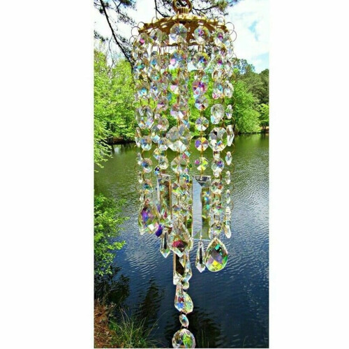 Colorful Crystal Acrylic Wind Chime 30 in 1