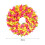 Yoone Elegant Plastic Holiday Wreath Handmade Fine Texture 5