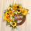 Artificial Sunflower Garland 40cm Multicolour 4