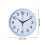 Modern Round Wall Clock – Plastic, Silent Quartz, 20cm 3